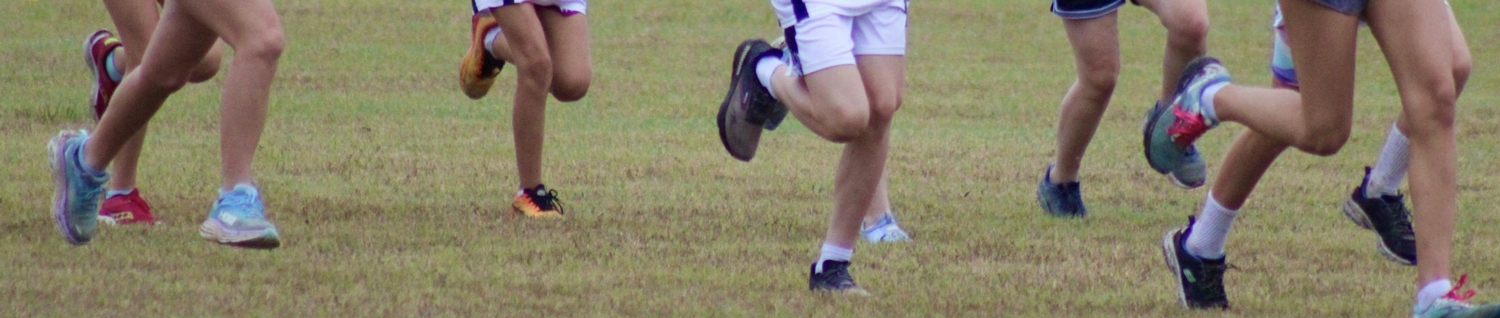 running feet